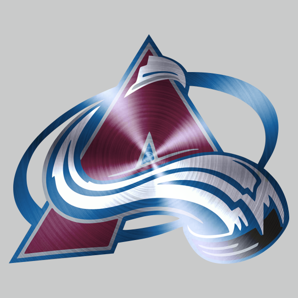 Colorado Avalanche Stainless steel logo iron on paper